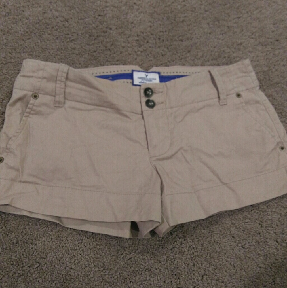 American Eagle Khaki Shorts